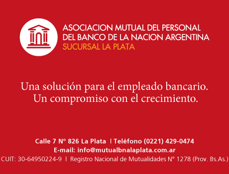 Asociación Mutual del personal del Banco de la Nación Argentina, sucursal La Plata.